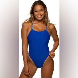 Jolyn Darren Onesie    Color: Royal Blue    Size:28    Barely Worn